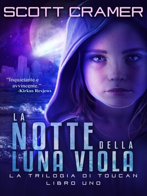 cover image of La notte della luna viola